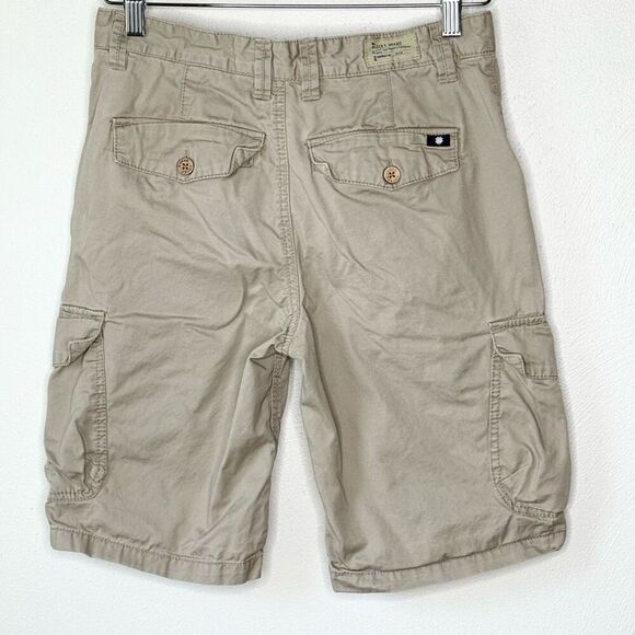 Lucky Brand Khaki Cargo Shorts - Kids US 14 - Picture 2 of 11